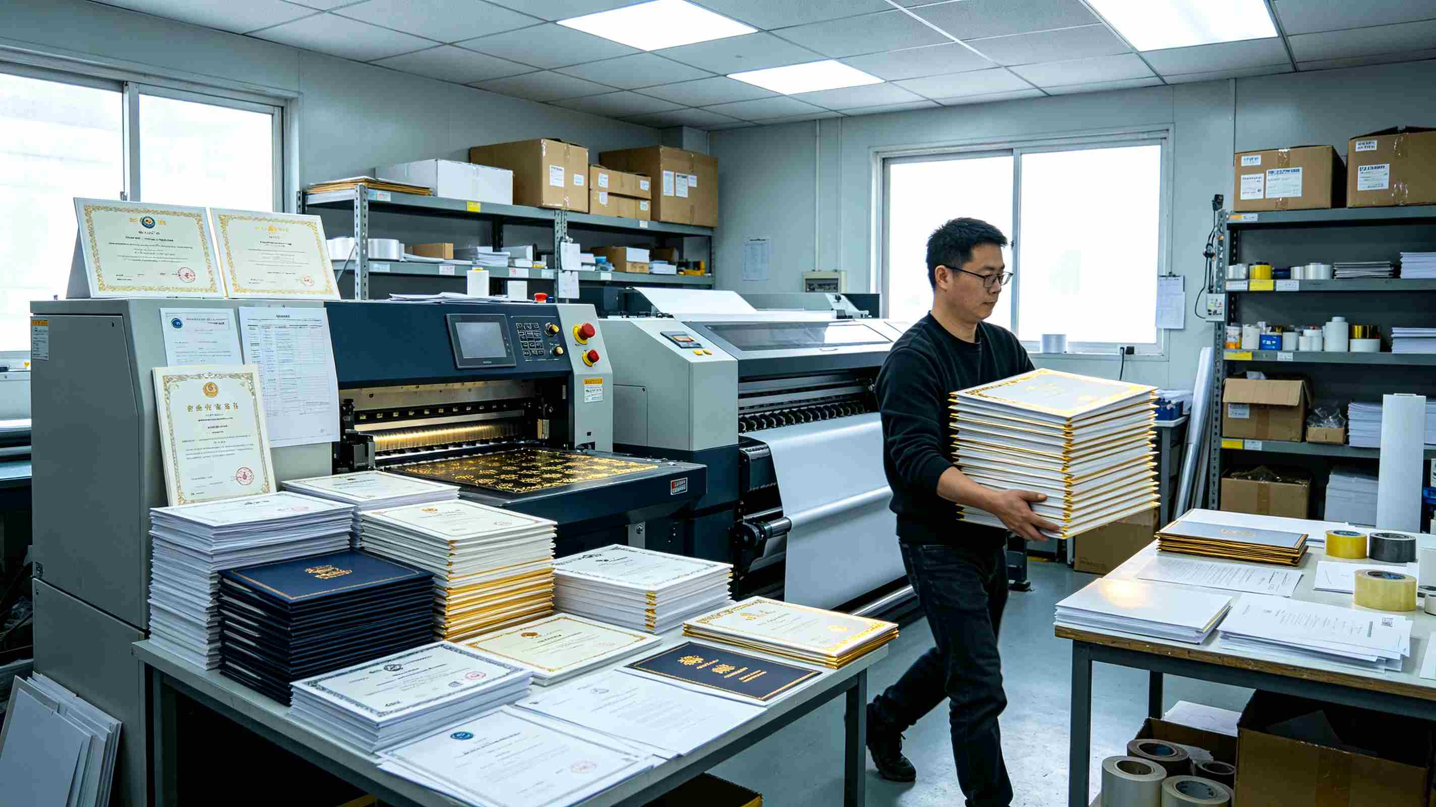 证件成品细节展示