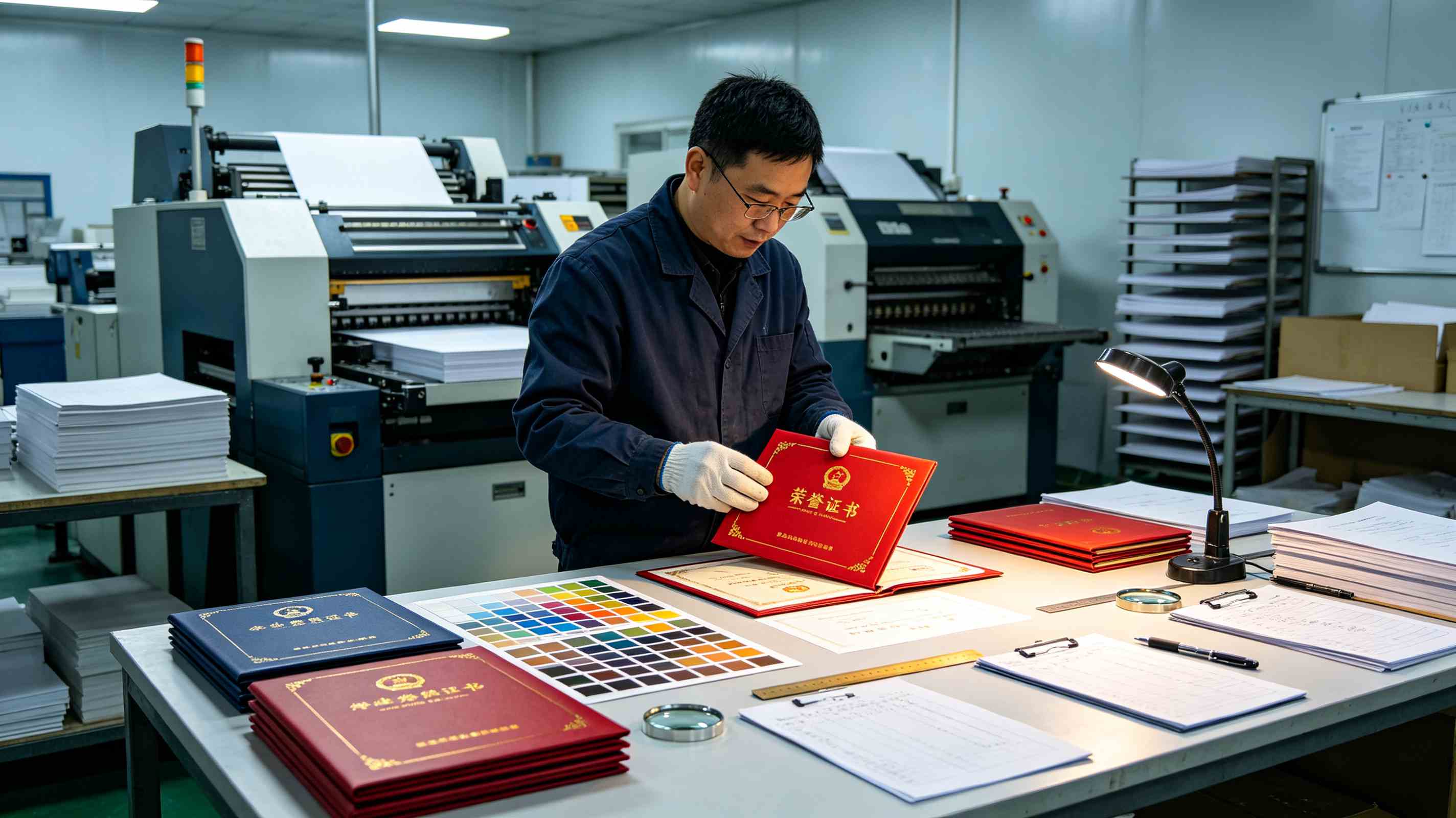 证件样品展示
